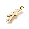 304 Stainless Steel Enamel Pendants STAS-R153-06G-01-2