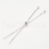 DanLingJewelry Brass Slider Bracelets Making KK-DL0001-04P-2