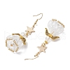 Angel Star Handmade Glass Seed Beads & Glass Dangle Earrings for Women EJEW-MZ00393-10-4
