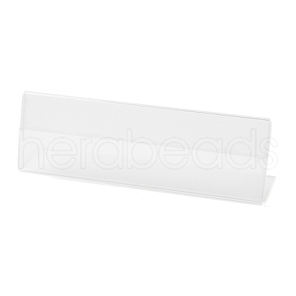 Acrylic Slant Back Price Frame ODIS-XCP0001-28-1
