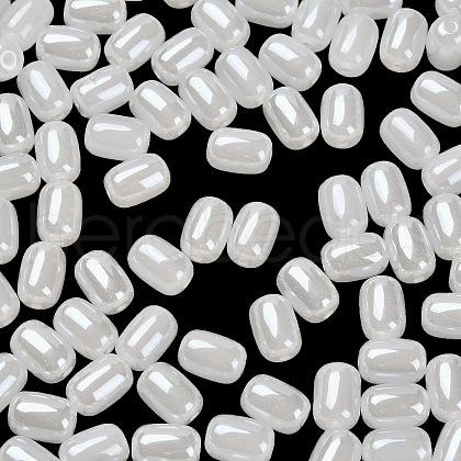 Opaque Glass Beads GLAA-Z012-01B-1