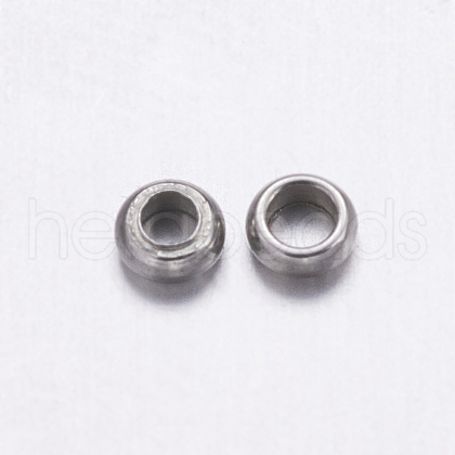 Tarnish Resistant 304 Stainless Steel Beads STAS-K146-064-2.5mm-1