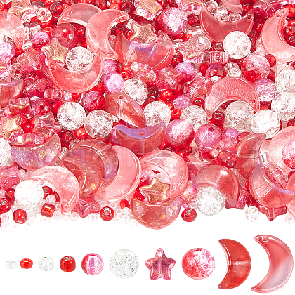SUNNYCLUE Mixed Styles Glass Beads GLAA-SC0002-20-1