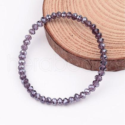 Glass Beaded Stretch Bracelets BJEW-JB02308-02-1
