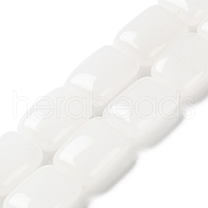 Natural White Jade Beads Strands G-K357-D22-01-1