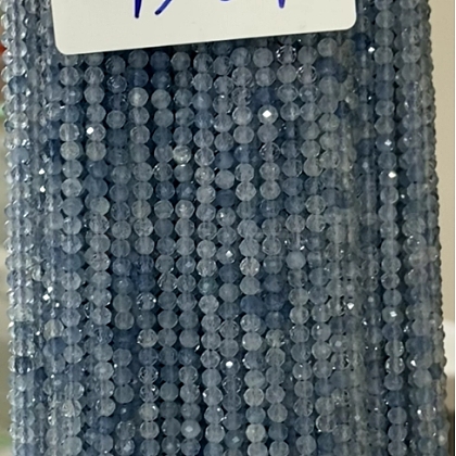 Natural Aquamarine Beads Strands G-RM250101-B31-1