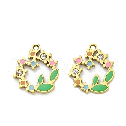 304 Stainless Steel Pendants STAS-A118-10G-1