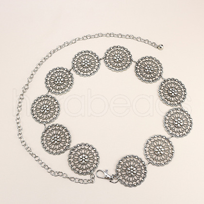 Tibetan Style Alloy Link Chain Belly Chains WG63A0D-04-1