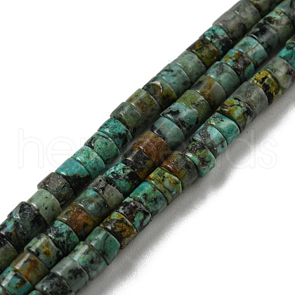 Natural African Turquoise(Jasper) Beads Strands G-C084-D03-01-1