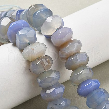 Natural Agate Bead Strands G-K392-A01-1