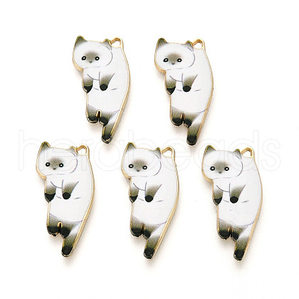 Alloy Enamel Pendants ENAM-N063-01F-1