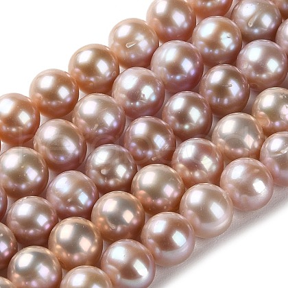 Natural Cultured Freshwater Pearl Beads Strands PEAR-E018-21-1