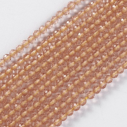 Glass Beads Strands EGLA-E057-02B-11-1