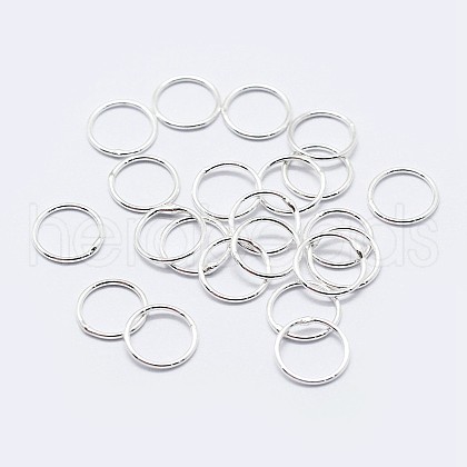 925 Sterling Silver Round Rings STER-F036-03S-0.9x5-1