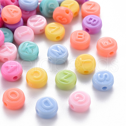 Opaque Acrylic Beads MACR-S373-28A-1