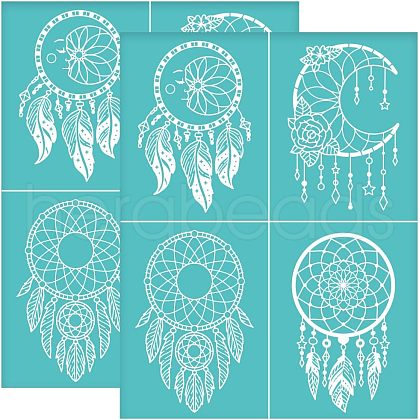 Self-Adhesive Silk Screen Printing Stencil DIY-WH0338-111-1
