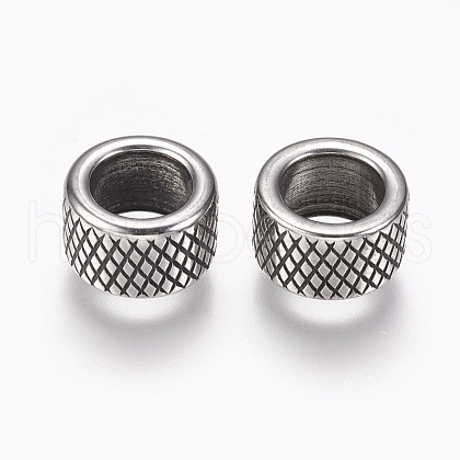 304 Stainless Steel Beads STAS-F195-038AS-1