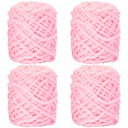 SOFPLATE 4 Rolls Soft Crocheting Yarn OCOR-SP0001-01C-1