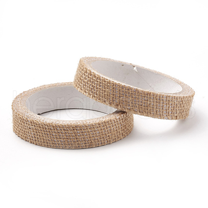 Self Adhesive Burlap Ribbon OCOR-T010-06-1.8cm-1