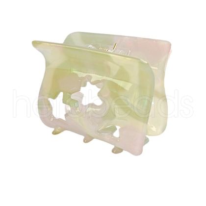 Cellulose Acetate Claw Hair Clips PW-WG3B605-03-1