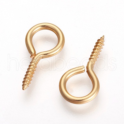 304 Stainless Steel Screw Eye Pin Peg Bails STAS-F194-01G-1