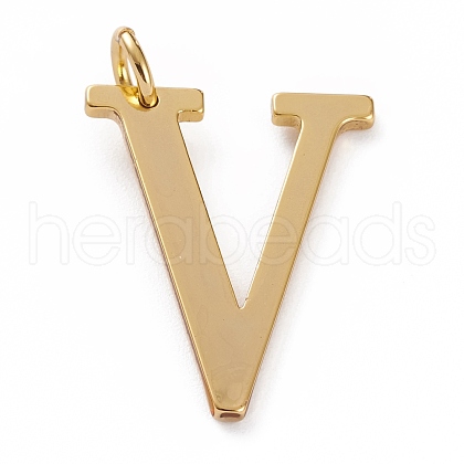 Golden Brass Pendants KK-P194-01G-V-1