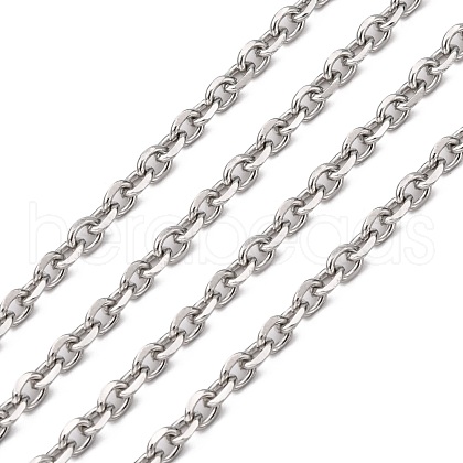 304 Stainless Steel Cable Chains CHS-K002-28-1