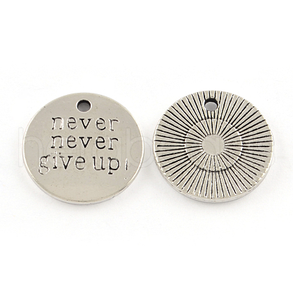 Tibetan Style Alloy Pendants TIBEP-R304-082AS-LF-1