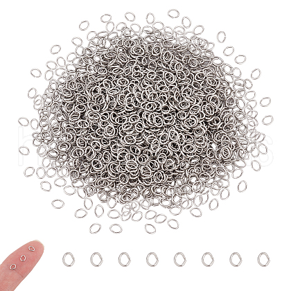 Unicraftale 1500Pcs 304 Stainless Steel Jump Rings STAS-UN0060-29-1