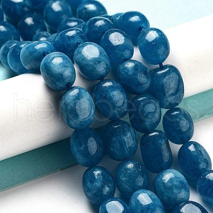 Natural Malaysia Jade Beads Strands G-P528-N08-01-1