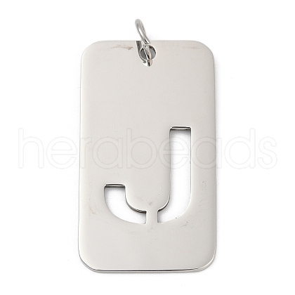 304 Stainless Steel Pendants STAS-M115-01P-J-1