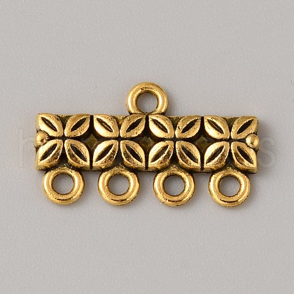 Tibetan Style Alloy Chandelier Component Links FIND-WH0126-415AG-1