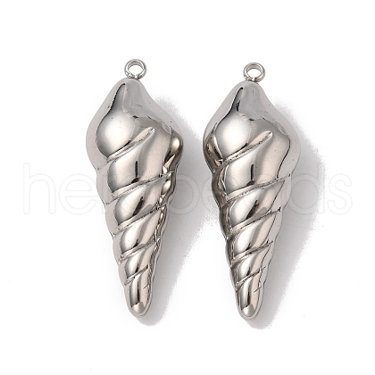 Non-Tarnish 304 Stainless Steel Pendants STAS-C073-08P-1