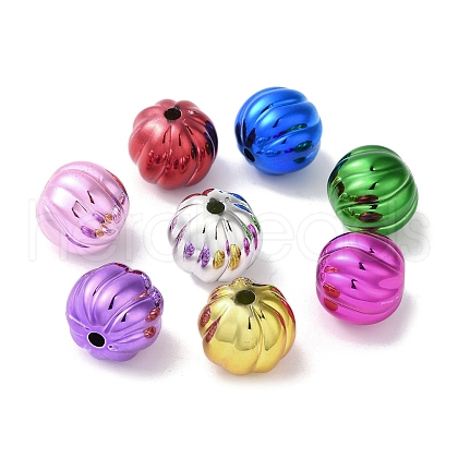 UV Plated Acrylic Beads OACR-H123-02-1