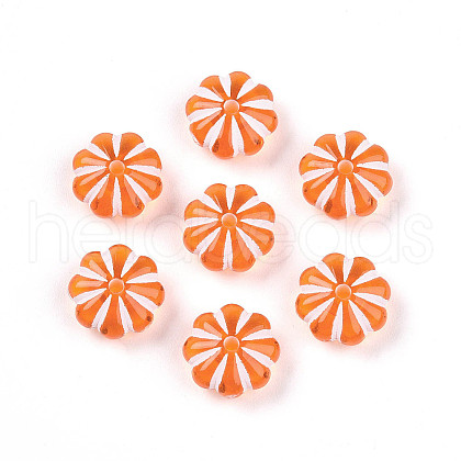 Transparent Acrylic Beads TACR-T028-46-1