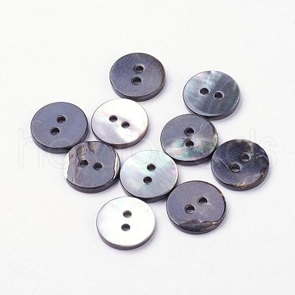 2-Hole Shell Buttons BUTT-L019-02D-1