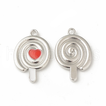 Alloy Enamel Charms PALLOY-P291-18A-P-1