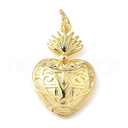 Brass Pendants KK-V007-008G-01-1