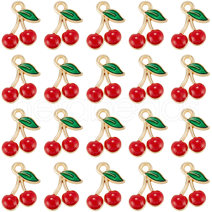 SUNNYCLUE 60Pcs Alloy Enamel Charms ENAM-SC0005-76-1