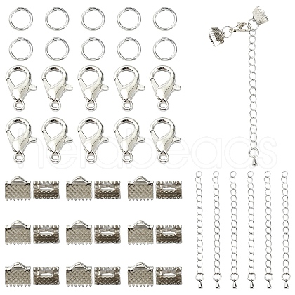50 Pieces DIY Ribbon Ends Making Kits DIY-YW0001-99B-P-1