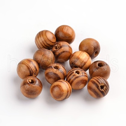 Wood Beads TB611Y-12mm-01-1