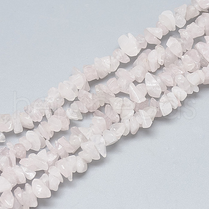 Natural Rose Quartz Beads Strands G-S315-38-1