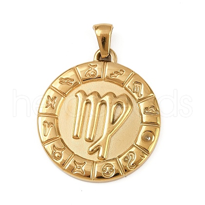 304 Stainless Steel Pendants STAS-C131-04G-11-1