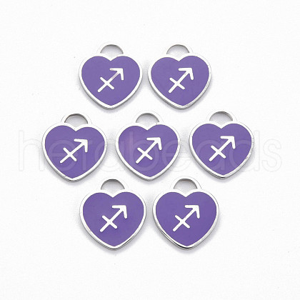 304 Stainless Steel Pendants STAS-S117-025D-1