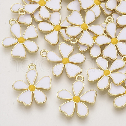 Alloy Enamel Pendants X-ENAM-N051-09A-1