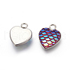 304 Stainless Steel Pendants STAS-F184-B02-2
