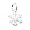 925 Sterling Silver Christmas Snowflake Charms STER-M119-16S-1