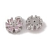 Brass Micro Pave Cubic Zirconia Charms KK-L212-17P-2