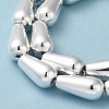 Electroplated Synthetic Magnetic Hematite Beads Strands G-Q1009-F02-01-4