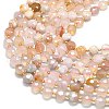 Natural Cherry Blossom Agate Beads Strands G-C116-A148-01-3